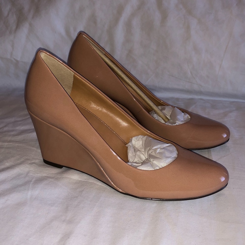 J Crew Blush 3” Heels